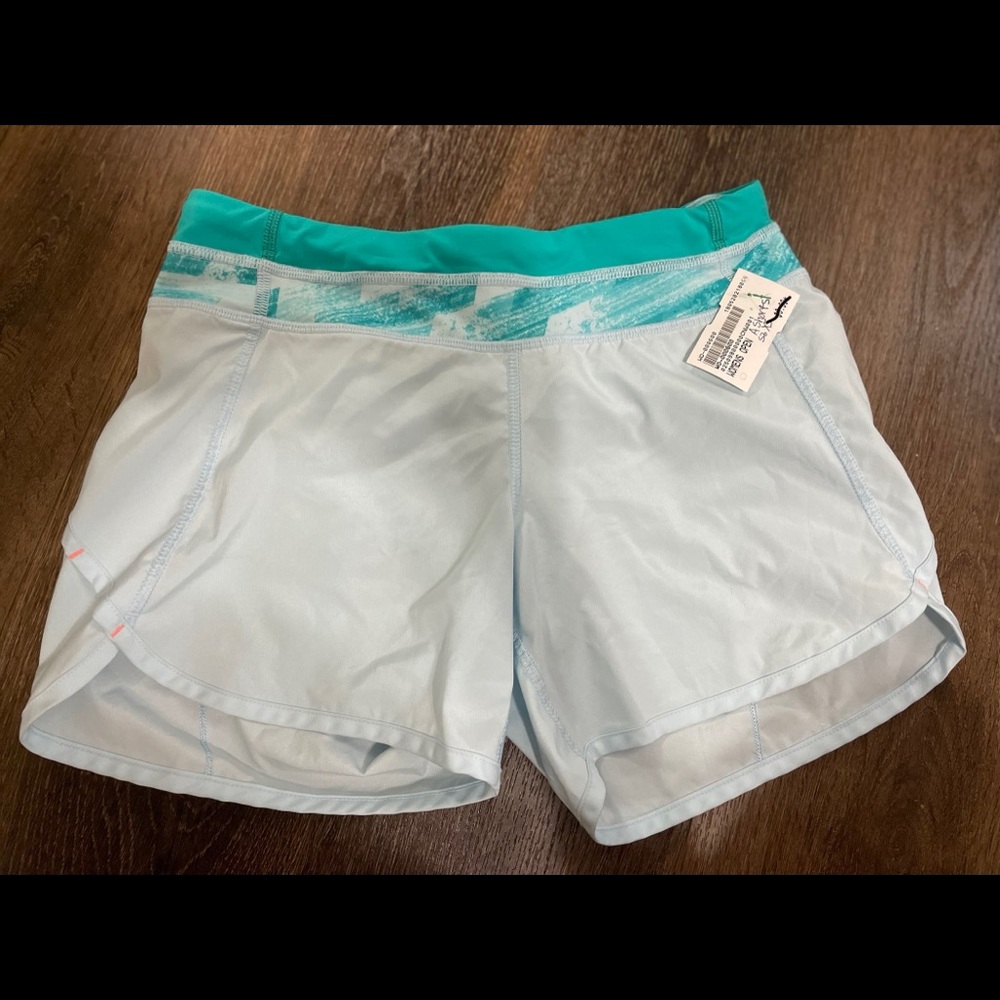 Ivivva/Lululemon icing blue shorts